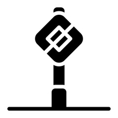 end of priority glyph icon