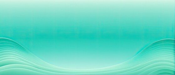 Obraz premium Abstract Green Wave Background