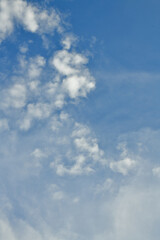 Fototapeta premium blue sky with clouds