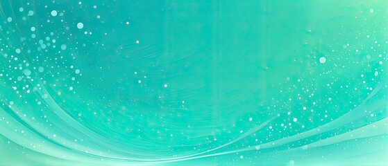 Fototapeta premium Abstract Turquoise Background with Shimmering Lights