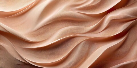 Fototapeta premium A close up of a piece of fabric with a wave pattern. Generative AI