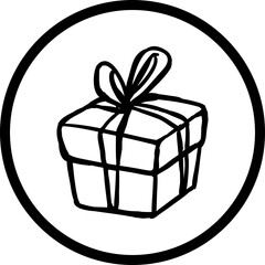 Christmas, New Year Vector Icon element, Isolated white background