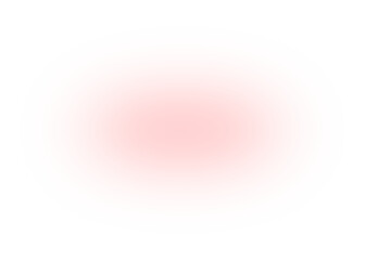 Red round gradient transparent