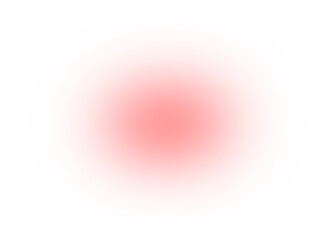 Red round gradient transparent