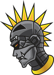 MIDNIGHT MECHA PUNK VECTOR