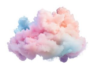 Fototapeta premium Abstract Colorful Smoke Waves Flowing