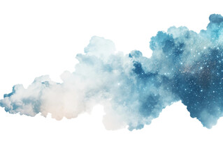 Fototapeta premium Abstract Colorful Smoke Waves Flowing