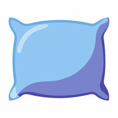 vector illustration of pillow cushion