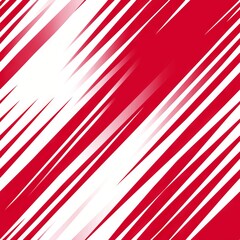 Naklejka premium Abstract red and white diagonal stripes - Seamless Pattern 