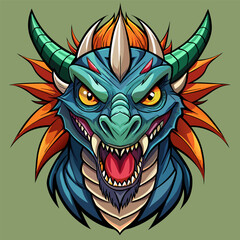 head of a dragon