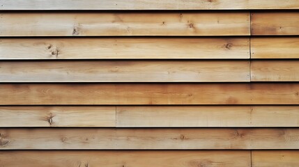  Wooden wall consisting of wooden horizontal slats. Texture of maple panels for building facade design. Modern timber for the construction of fences, partitions and cladding. 