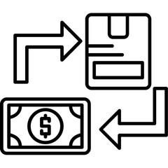 Cash payment Icon