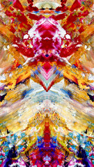 Abstract background wallpaper. Ethnic pattern. Mixtures of oil paint. Trendy hand painting canvas. Wall decor and Wall art prints Idea. 3D Texture. Art object