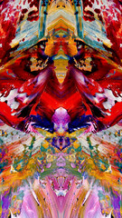 Abstract background wallpaper. Ethnic pattern. Mixtures of oil paint. Trendy hand painting canvas. Wall decor and Wall art prints Idea. 3D Texture. Art object