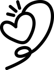 Space Outline Doodle