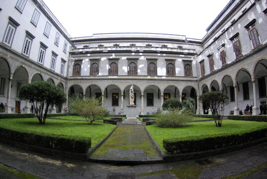 archivio storico banco di napoli, naples, italy