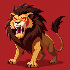 lion vector illustration