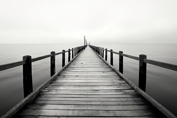 Obraz premium Pier nature architecture tranquility.