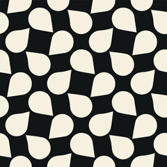 Vector seamless pattern with drops