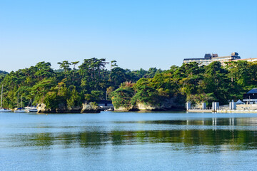 日本三景 松島の海岸を歩く
