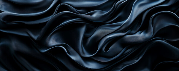 Obraz premium Abstract background with dark back tone, strong contrast between soft curves and sharp angular elements