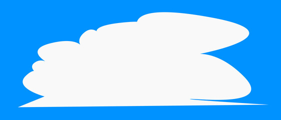 set of clouds element  for illustration decoration white sky with other variant