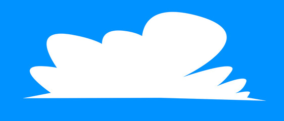 set of clouds element  for illustration decoration white sky with other variant