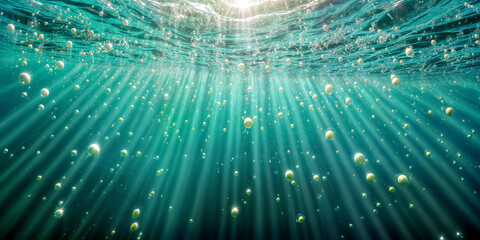 underwater bubbles