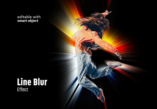 Line Blur Effect