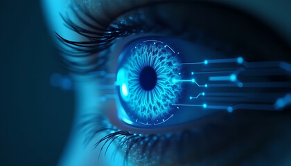 digital data security, retina scanning