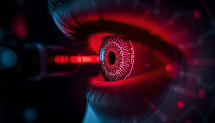 digital data security, retina scanning