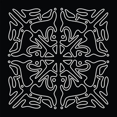 abstract background with creative geometric pattern