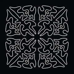 Abstract background with interesting geometric pattern