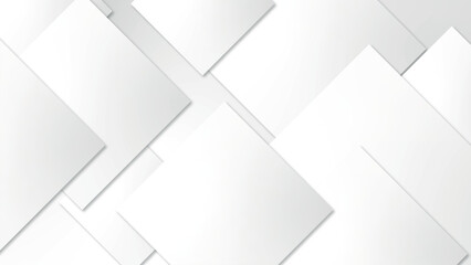 Abstract colorful gradient geometric shape White background.