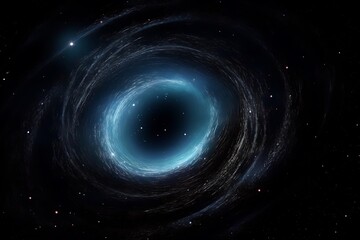 Obraz premium Celestial Eye: Glimpse into the Galactic Core 