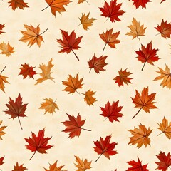 Fototapeta premium autumn maple leaves background