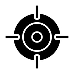 Scope Glyph Icon Design