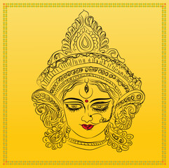 Maa Sherawali Embodying Love, Power, and Compassion