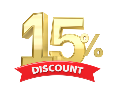 15 percent Discount