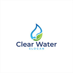 logo water template vector symbol
