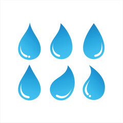 logo water template vector symbol
