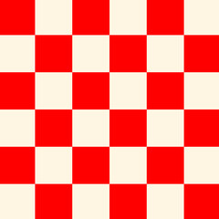 red and white pattern