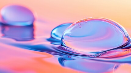 Hyper-realistic Fluid Art with Bubbles and Reflections