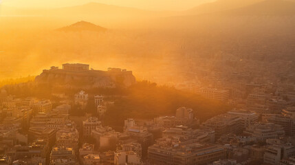 Fototapeta premium Ethane sunrise
