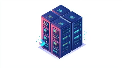 Obraz premium graphic resource for datacenter