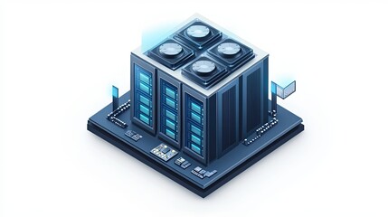 Obraz premium graphic resource for datacenter