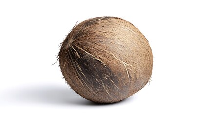 coconut isolated on white