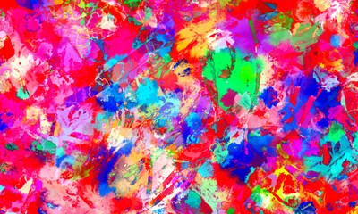 colorful  watercolor  digital paint   multicolor   abstract    background for design 