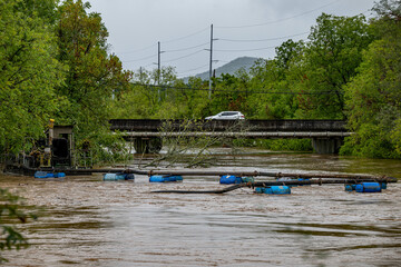 flooding from Hurricane Helene in Western North Carolina