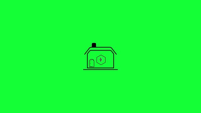 pharmacy and clinic icon animation video.